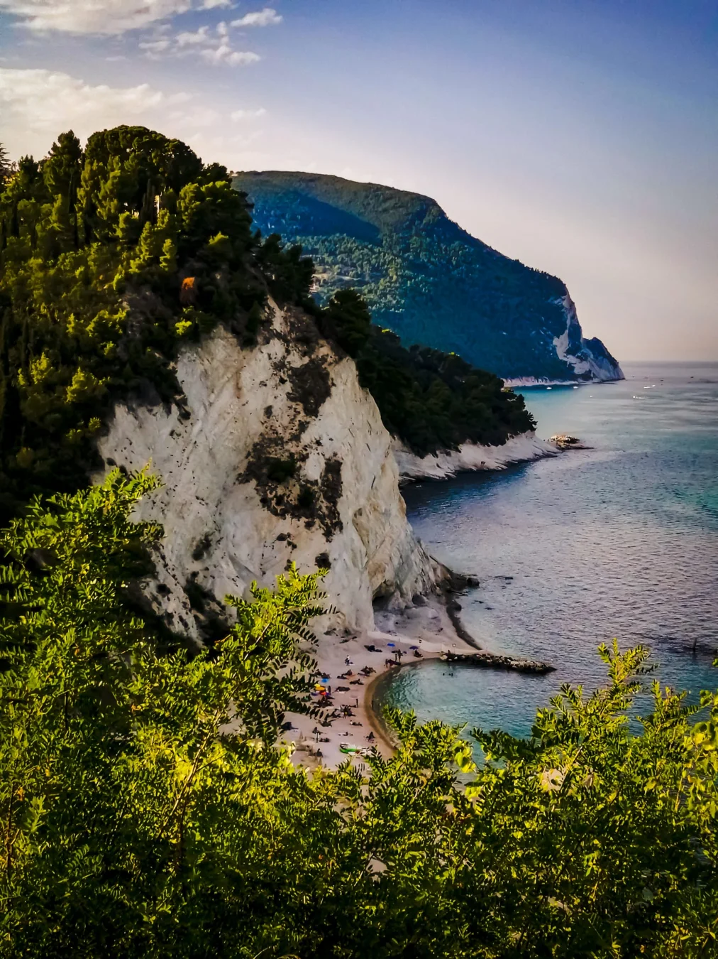 Spiagge di Numana: Spiaggiola, del Frate e Marcelli